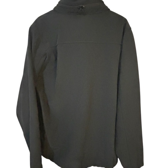 Powder River Outfitters Black Jacket with Hidden Hood in collar size XL - Picture 2 of 4